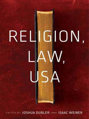 cover image of Religion, Law, USA